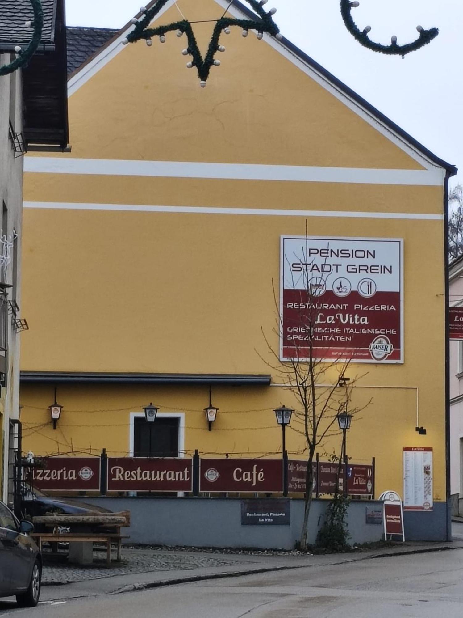 Pension Donaublick Grein 2 In Stifterstrasse19.アパートメント エクステリア 写真