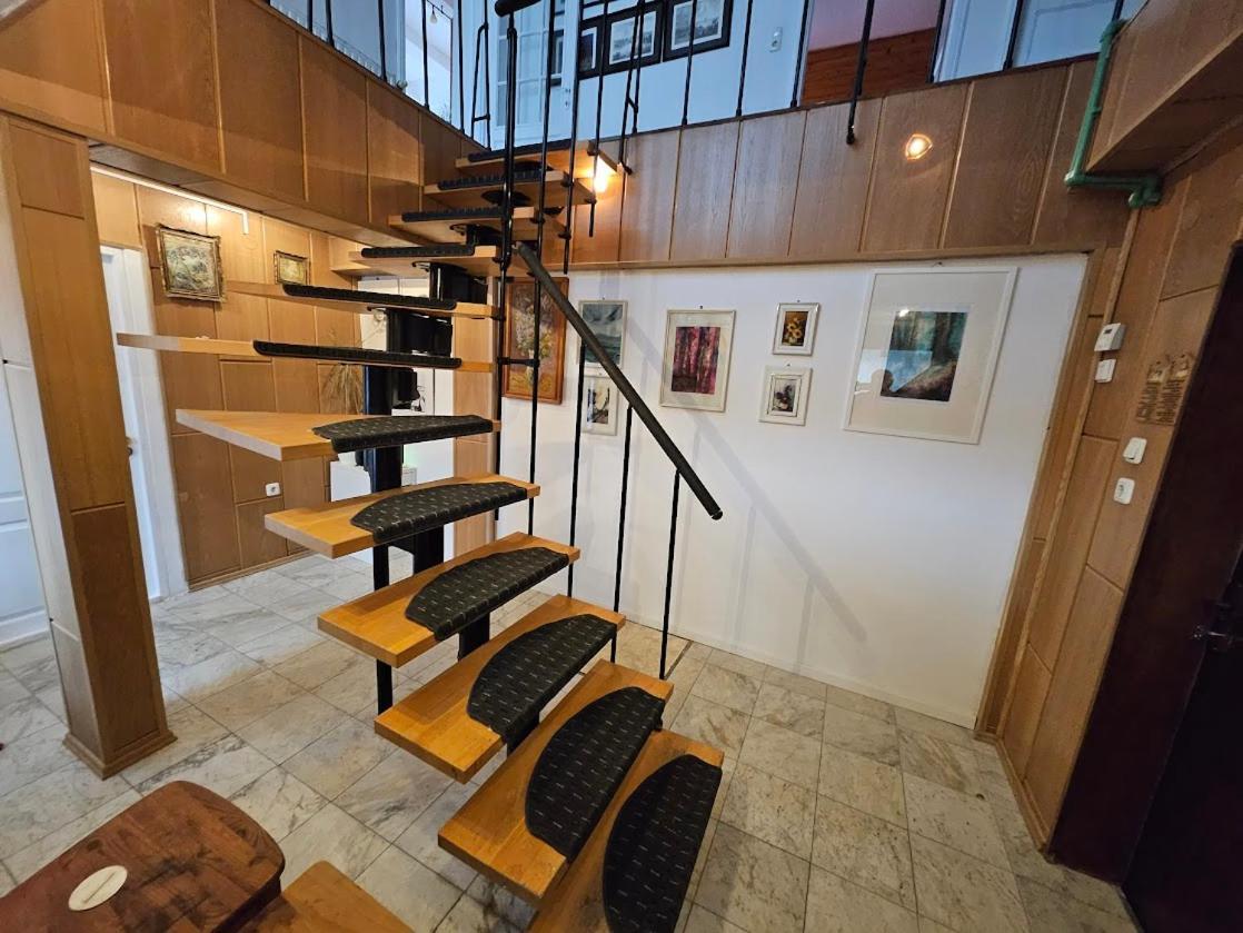 Pension Donaublick Grein 2 In Stifterstrasse19.アパートメント エクステリア 写真